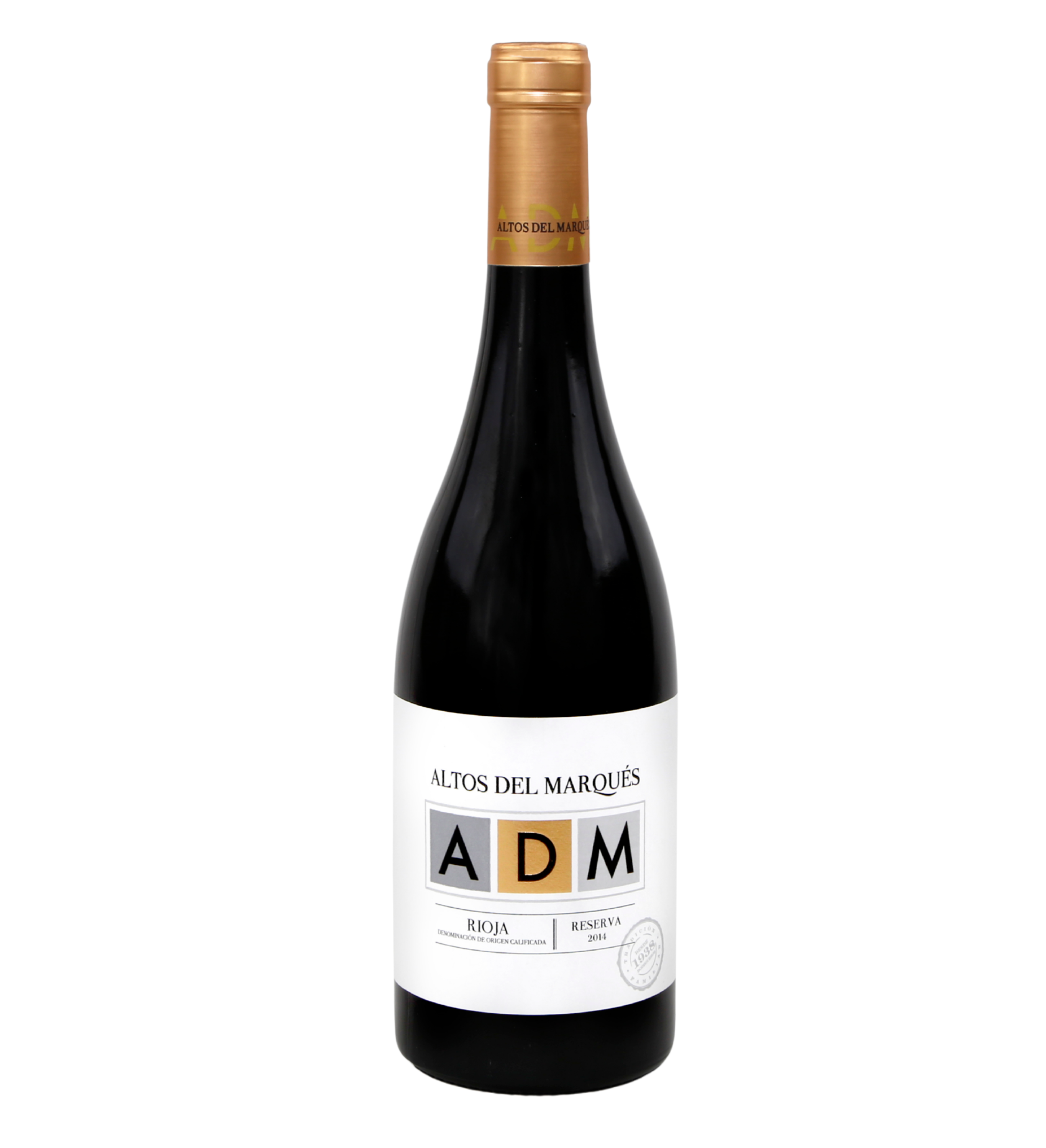 Vino ADM Rioja Alta Reserva 2018 | 18 Meses Barrica | 75cl
