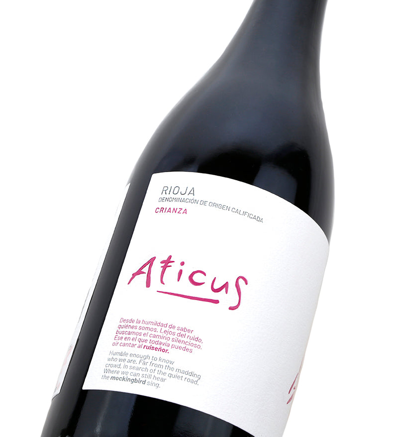 Vino Aticus Rioja Alta Crianza 2021 | 12 Meses Barrica | 75cl