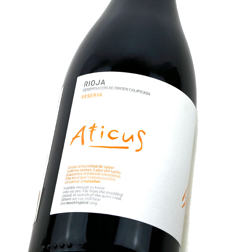 Vino Aticus Rioja Alta Reserva 2018 | 18 Meses Barrica | 75cl