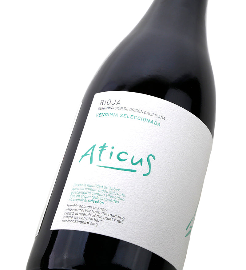 Vino Aticus Rioja Alta Vendimia Seleccionada | 12 Meses Barrica | 75cl