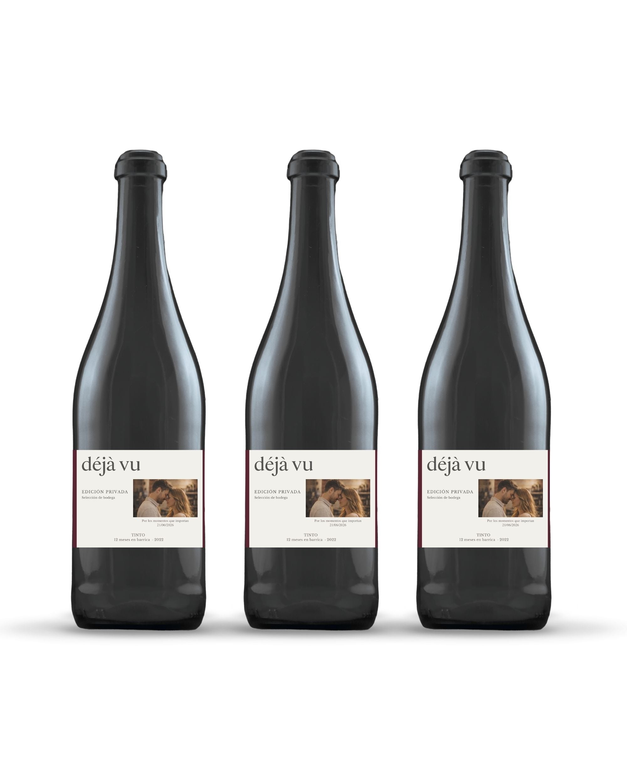 Pack Trío Selección | Déjà Vu Rioja Crianza Personalizado