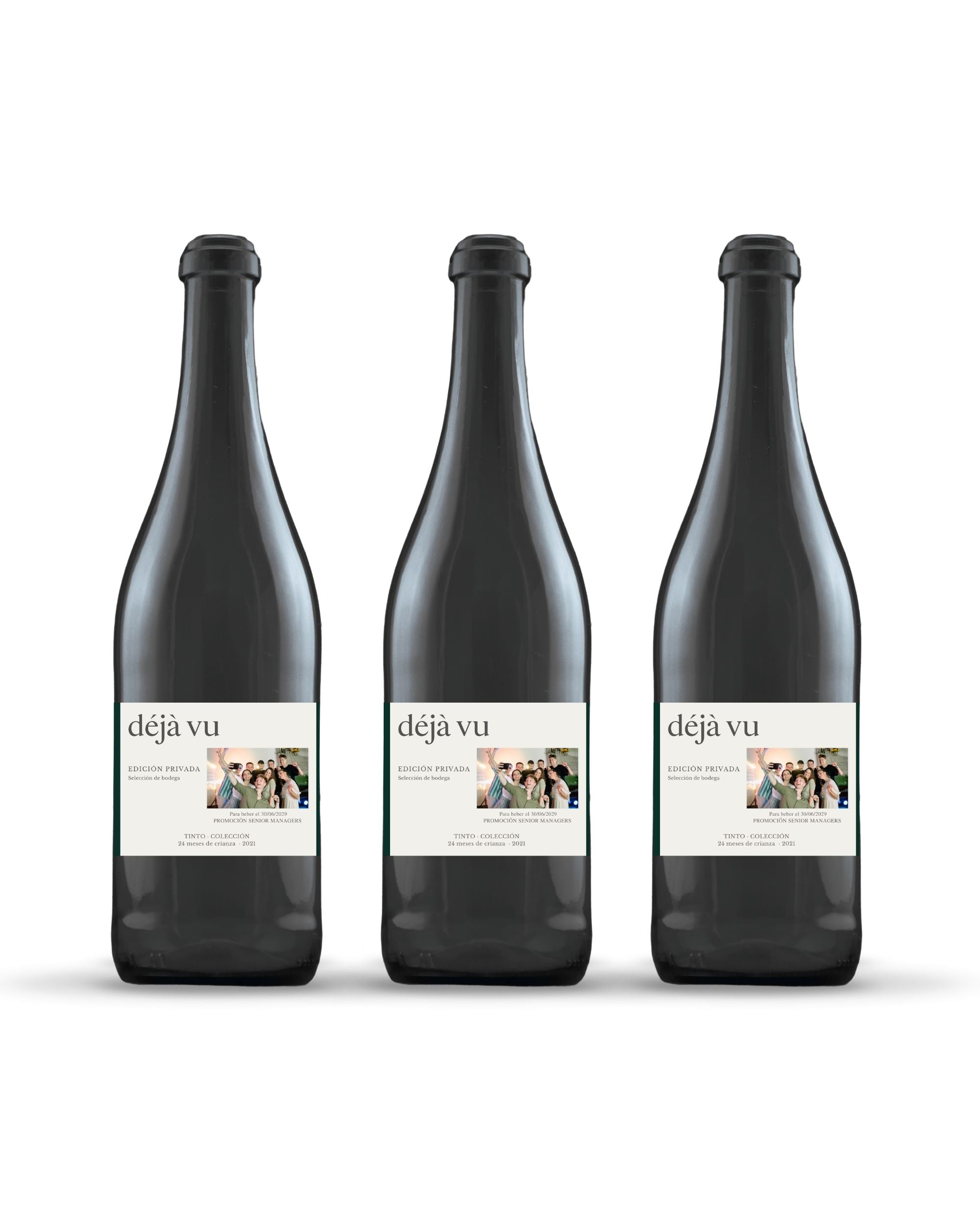 Pack Trío Autor | Déjà Vu Rioja Reserva Personalizado