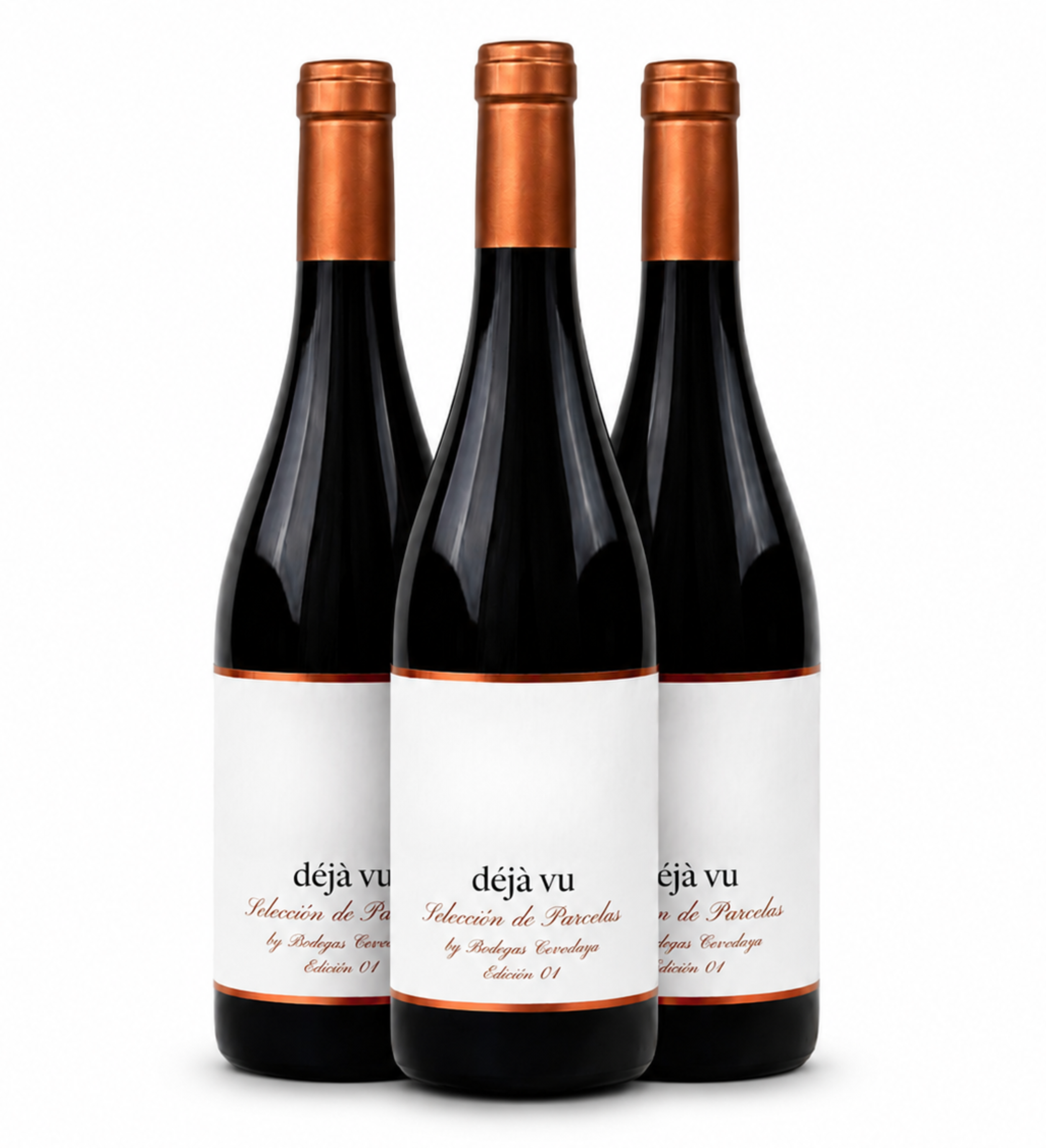 Déjà Vu Trío | Vino Personalizado con Foto